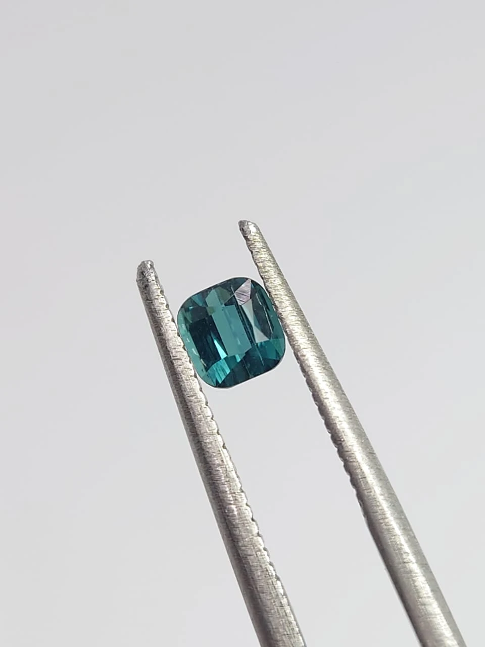 0.35ct Natural Indicolite Tourmaline Cushion Cut Loose Gemstone from Afghanistan — view 5